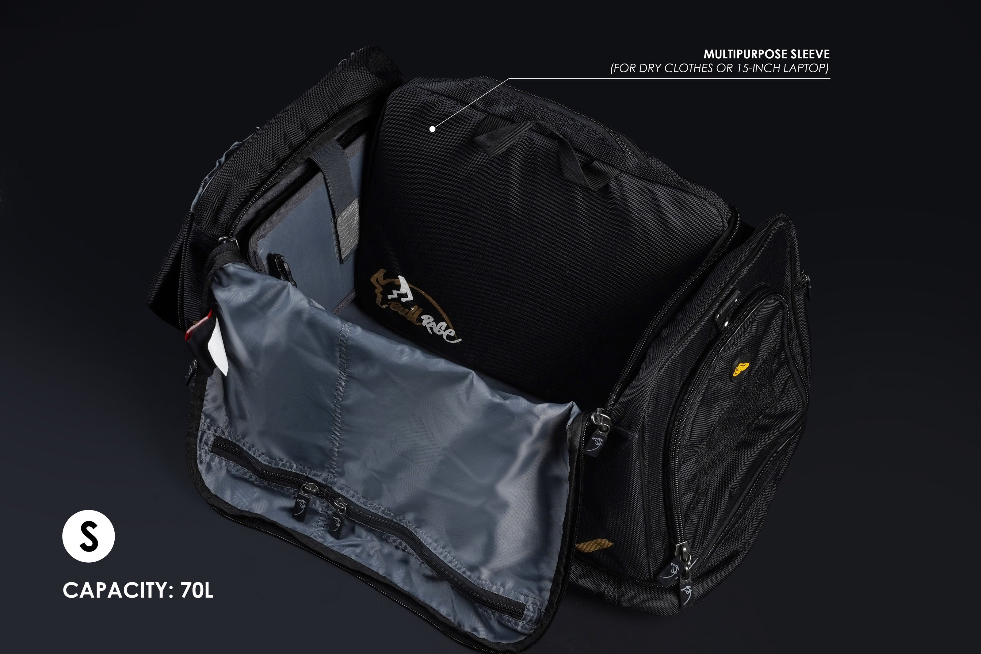 The MATADOR - Ultimate Training Gym Bag (Black)