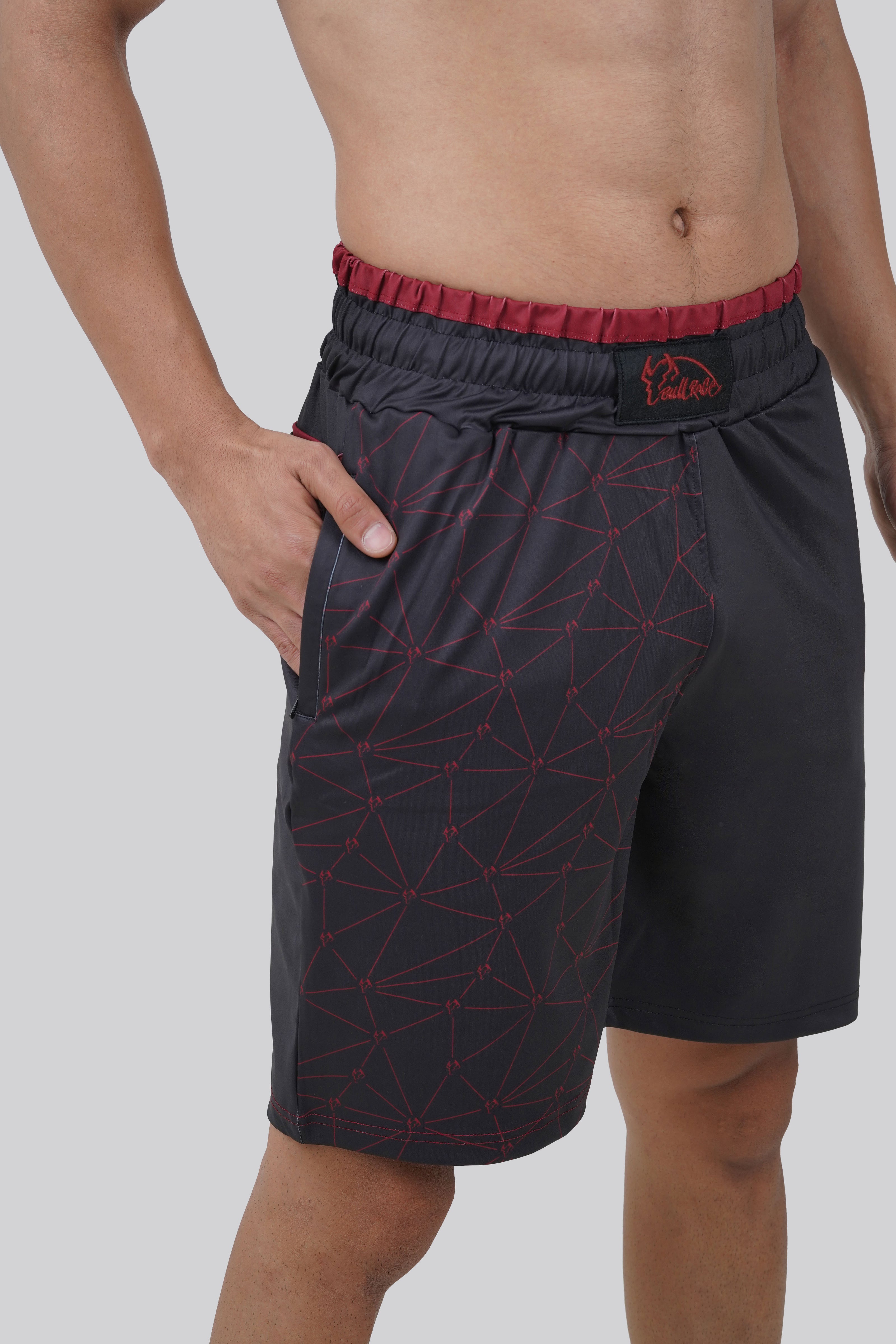 BODACIOUS COSMIC WEB TRAINING SHORTS