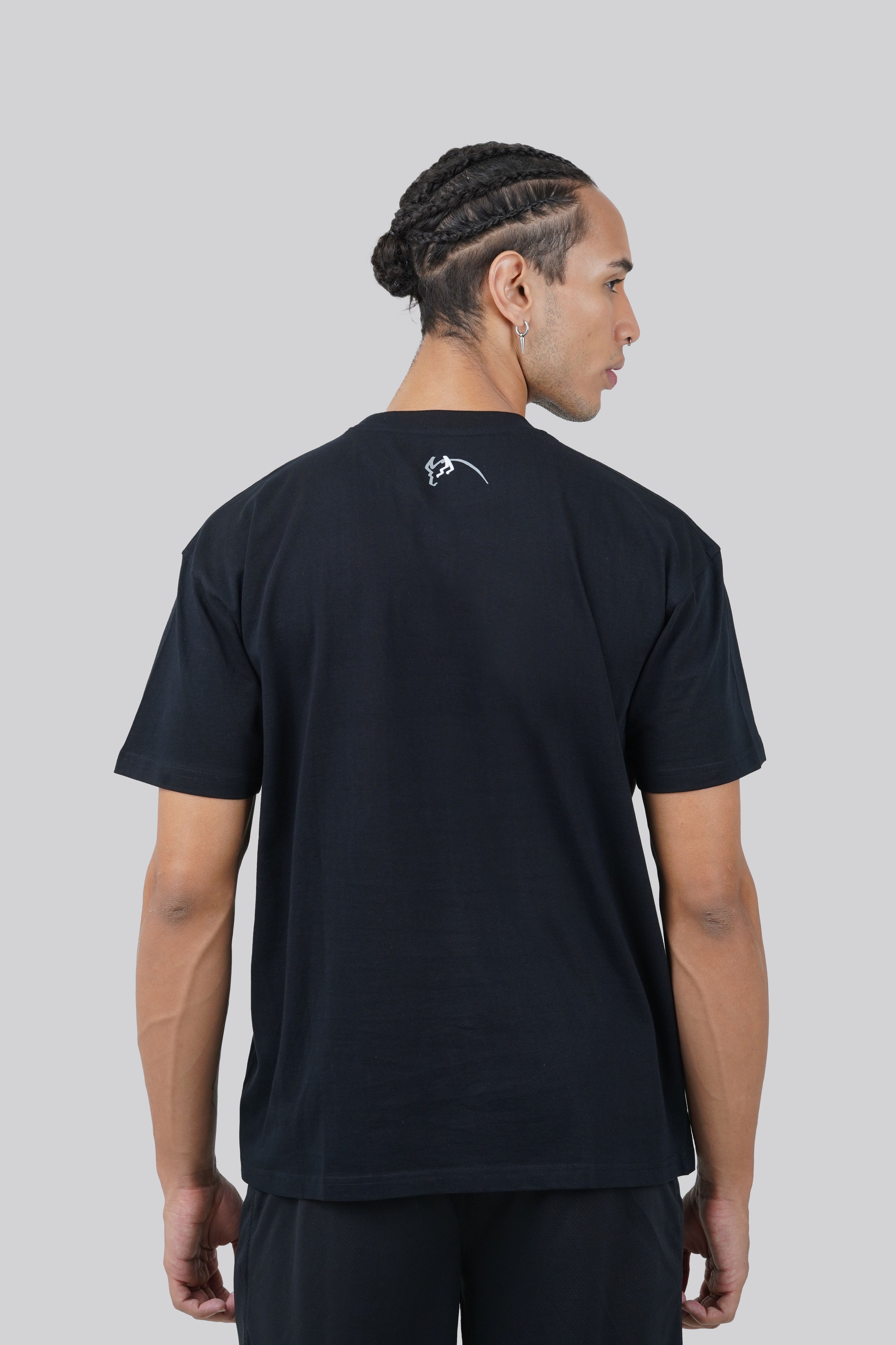 THE PREP INTENSE OVERSIZED TEE - BLACK