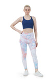 THE FLEX PERFORMANCE TIGHTS - MULTICOLOUR MARBLE