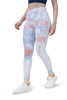 THE FLEX PERFORMANCE TIGHTS - MULTICOLOUR MARBLE