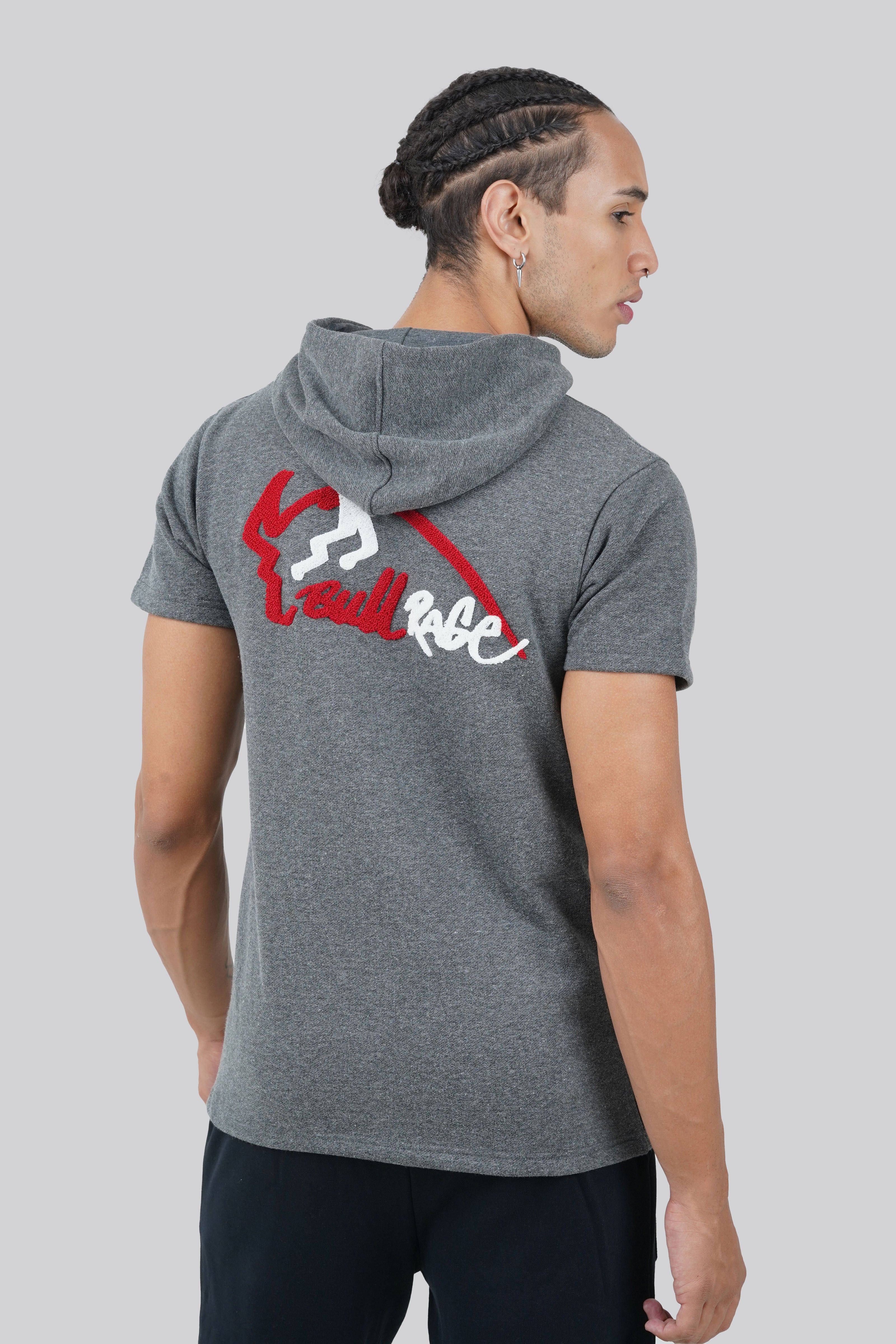 THE PREP GRAPHIC PULLOVER HALF SLEEVE HOODIE