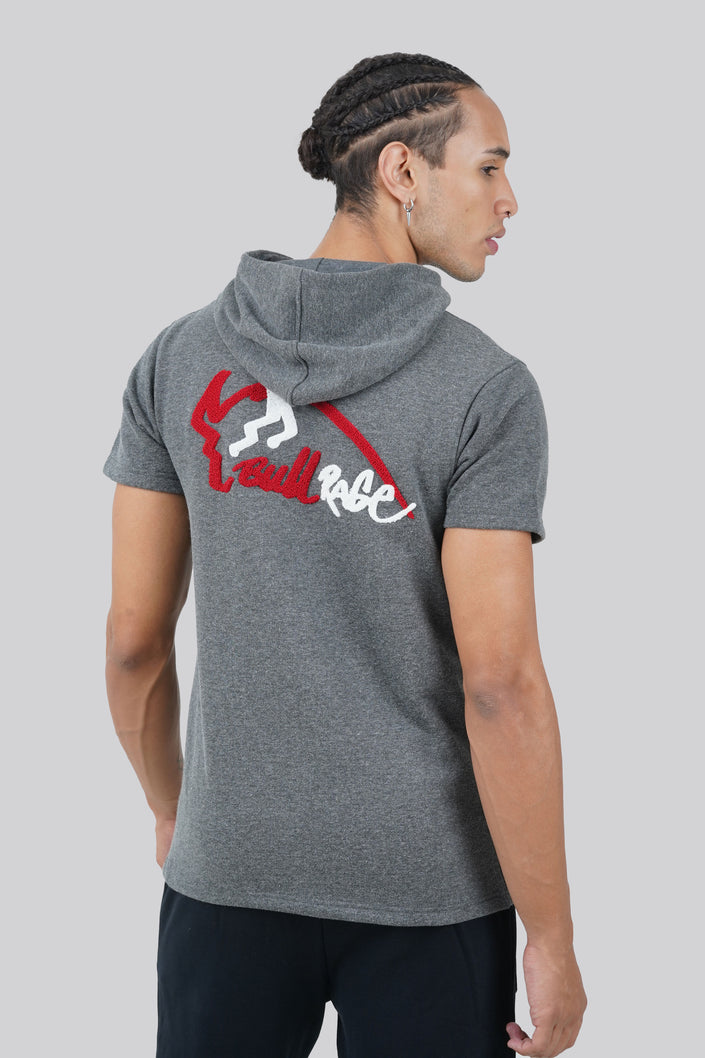 THE PREP GRAPHIC PULLOVER HALF SLEEVE HOODIE