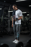 THE PREP DUAL-SHADE OVERSIZED TEE - BLACK/WHITE