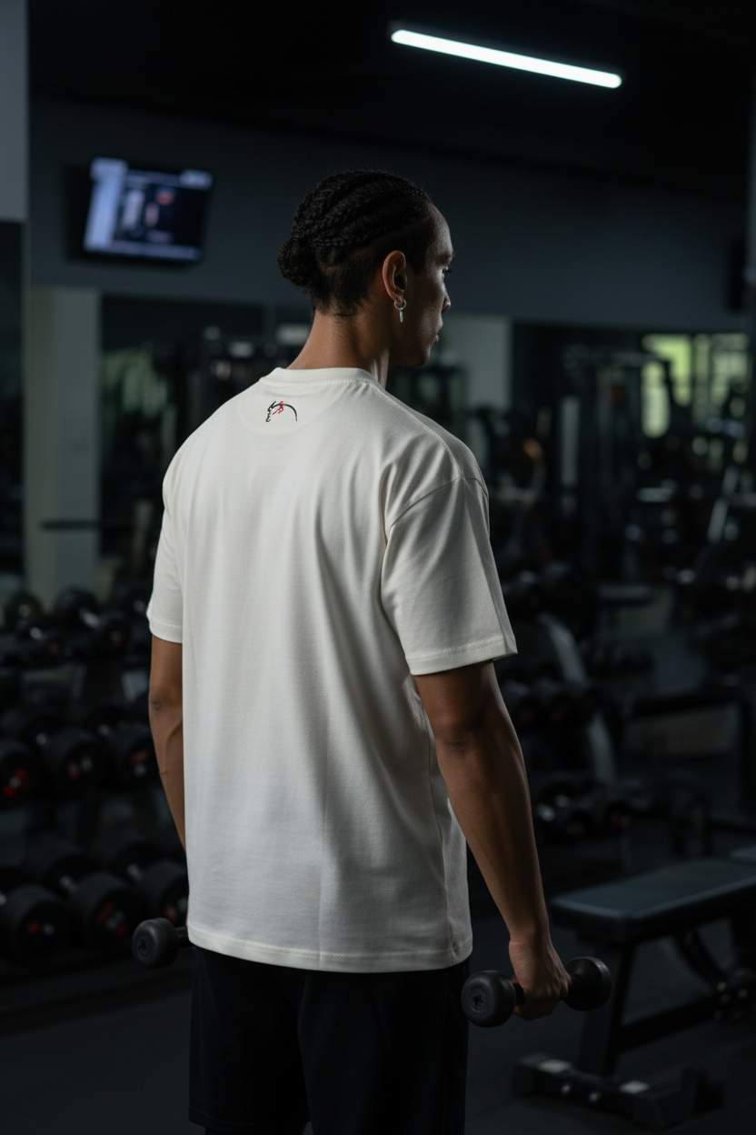 THE PREP INTENSE OVERSIZED TEE - OFFWHITE