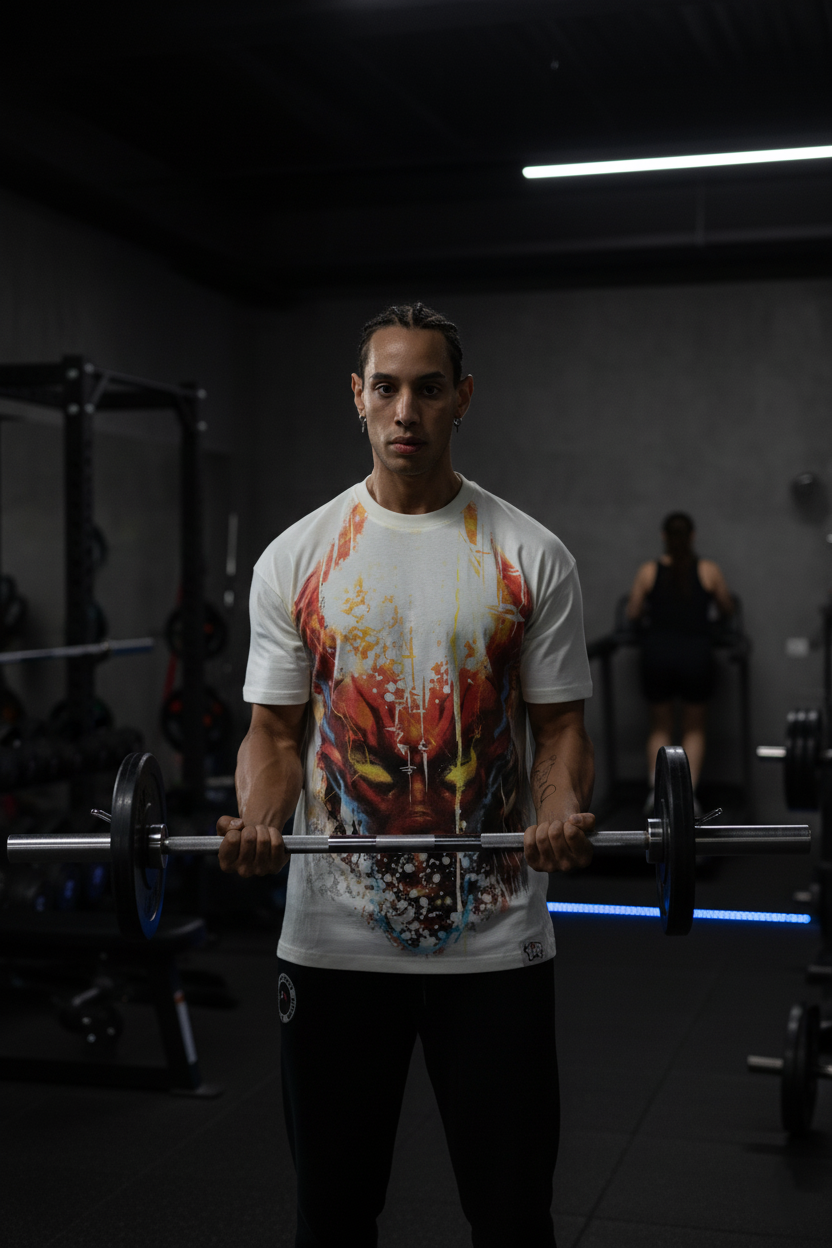 THE PREP INTENSE OVERSIZED TEE - OFFWHITE