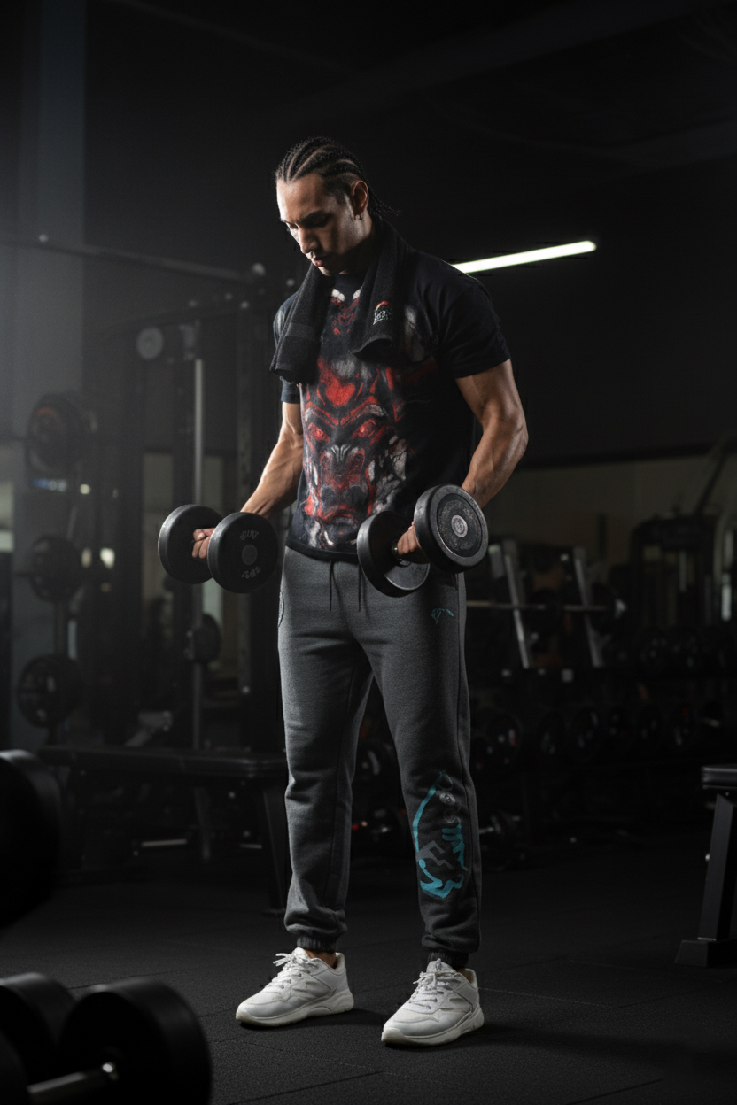 THE PREP INTENSE OVERSIZED TEE - BLACK