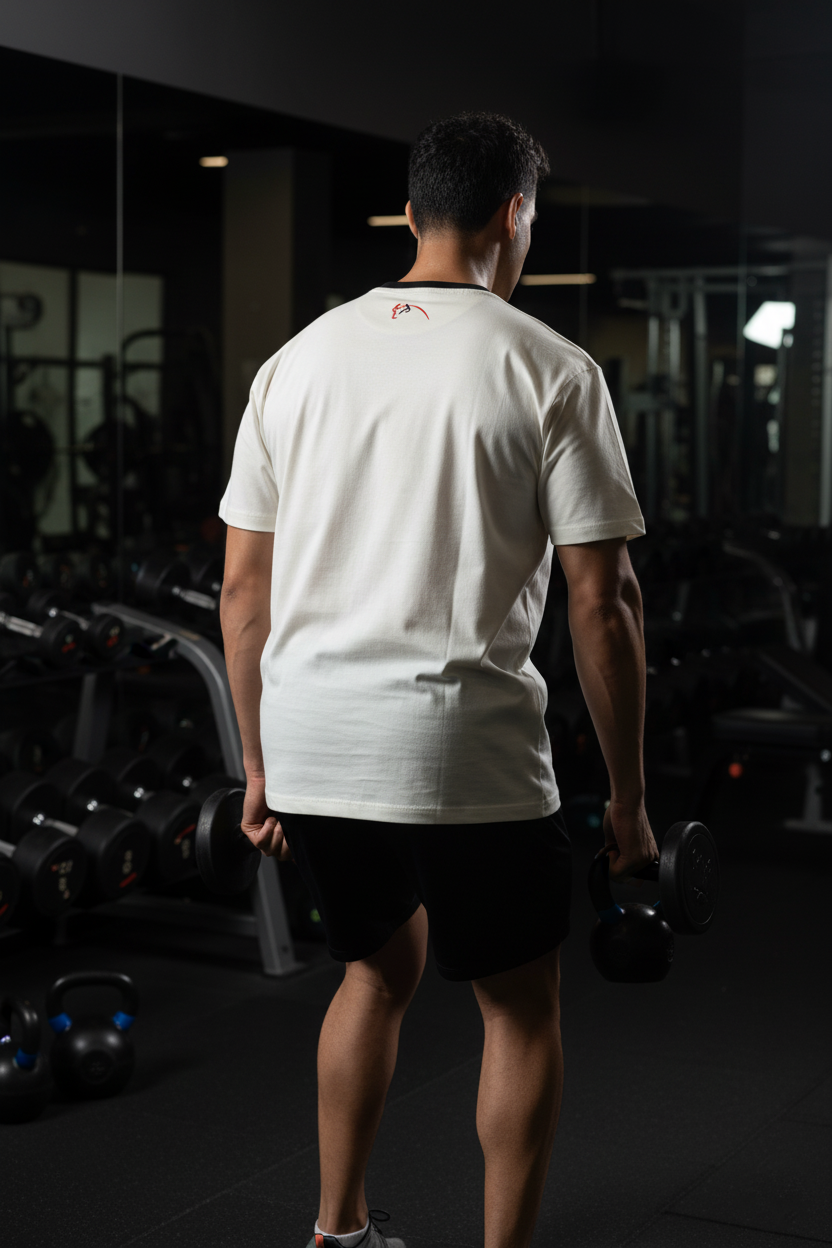 THE PREP INTENSE OVERSIZED TEE - OFFWHITE