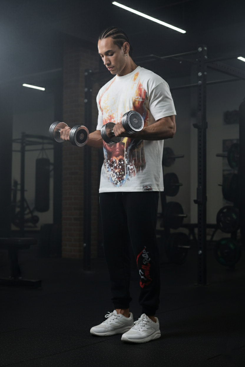 THE PREP INTENSE OVERSIZED TEE - OFFWHITE