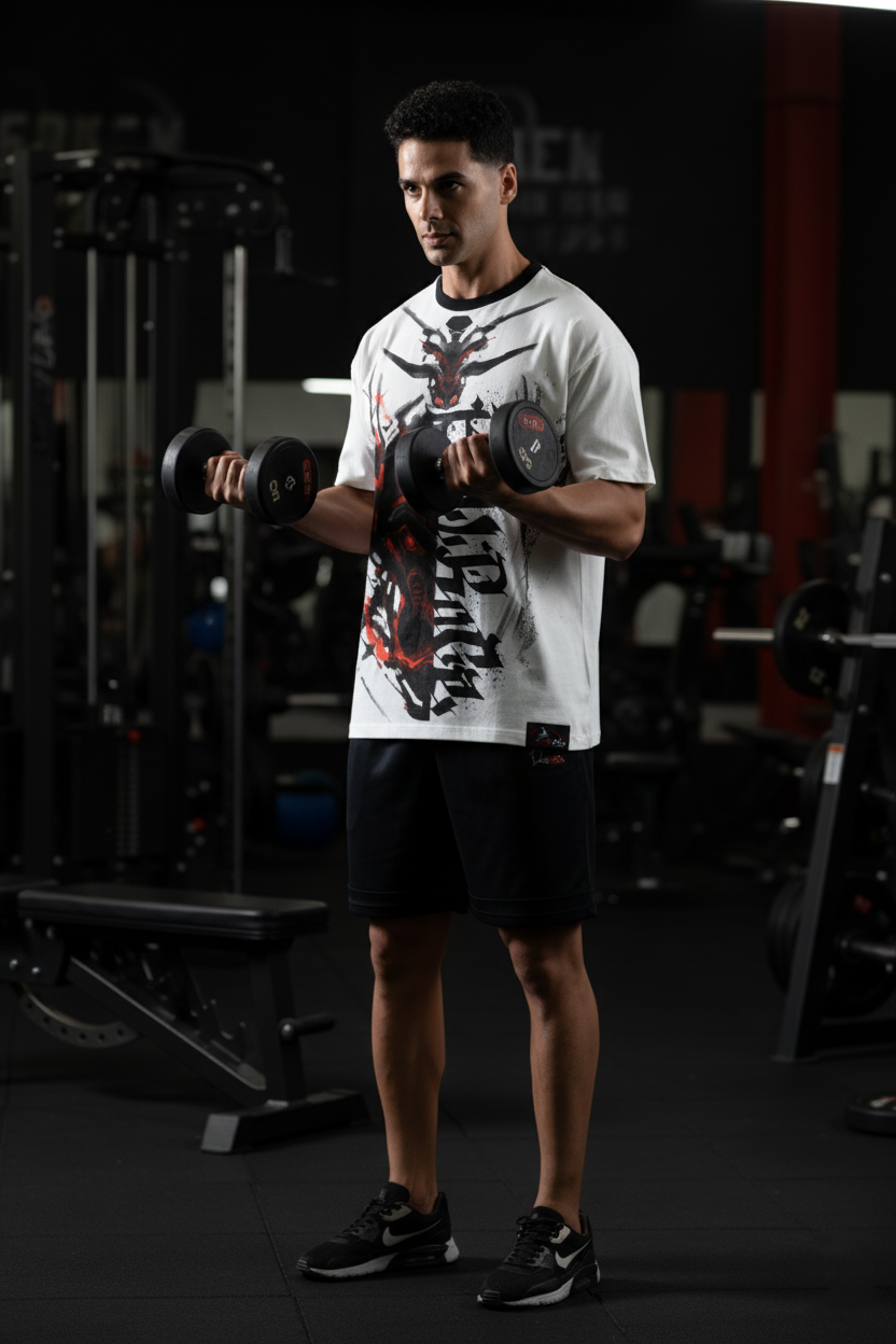 THE PREP INTENSE OVERSIZED TEE - OFFWHITE