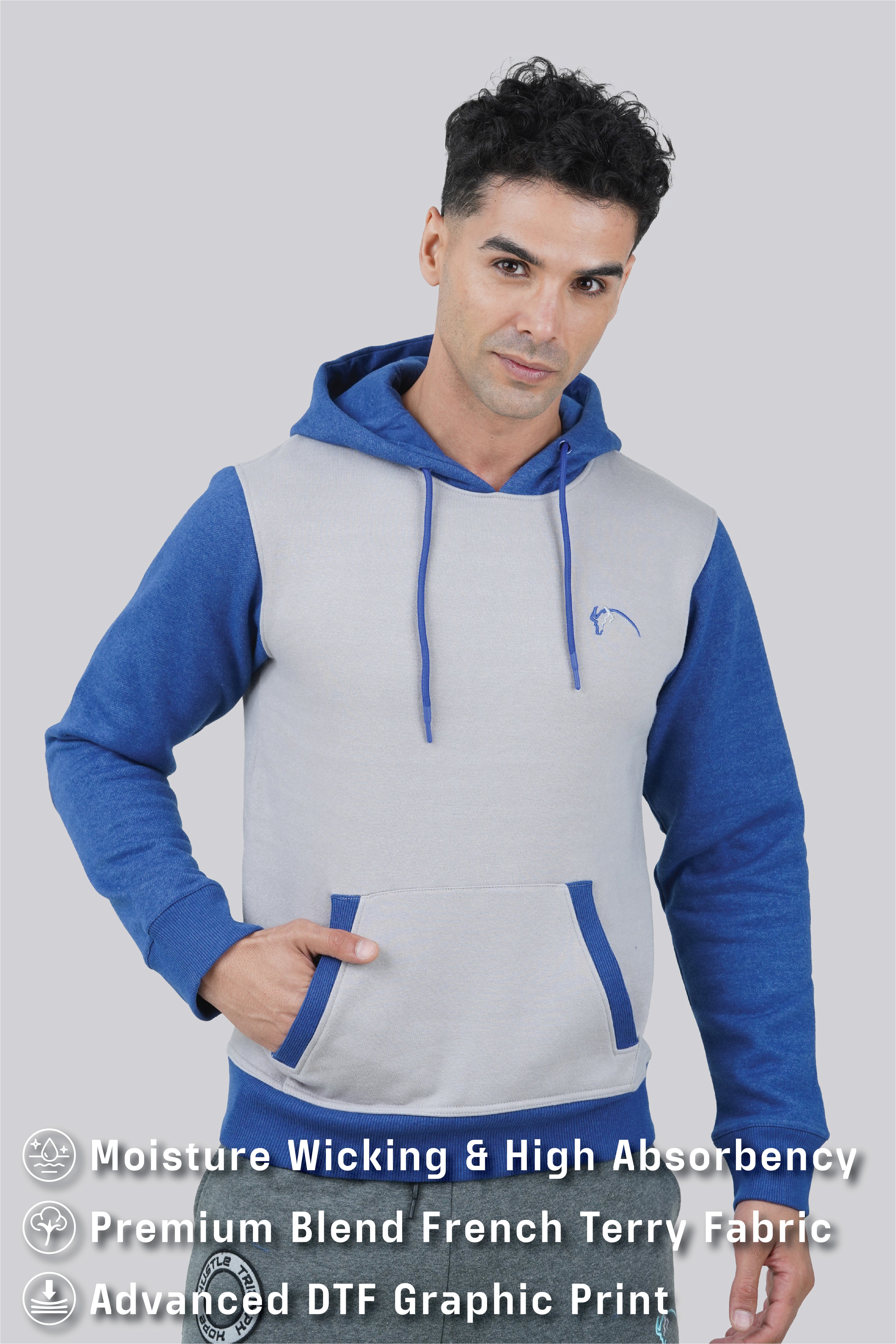 THE PREP DUAL SHADE PULLOVER HOODIE
