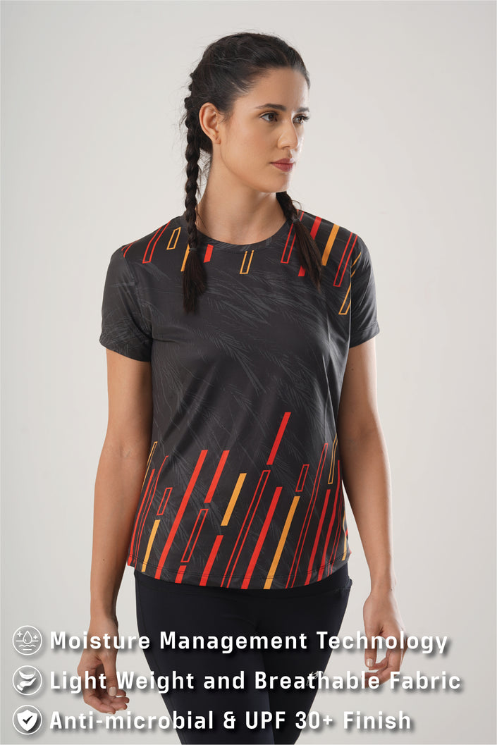 THE GRIND QUILL GRAPHIC TRAINING TEE