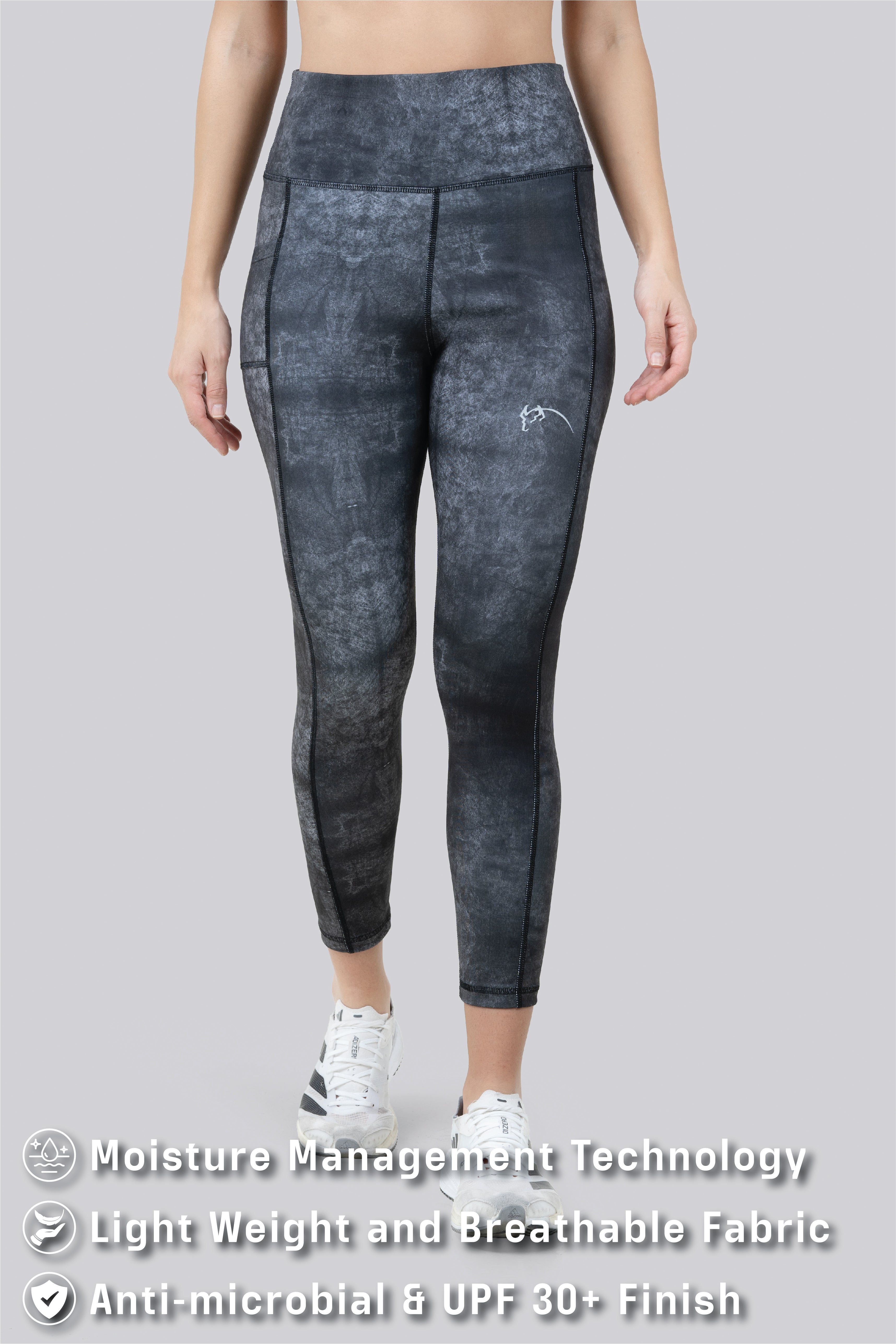 THE FLEX PERFORMANCE TIGHTS - ASH