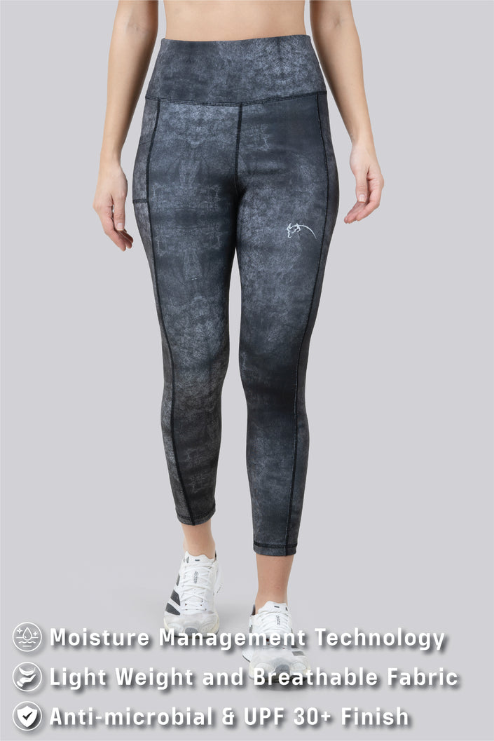 THE FLEX PERFORMANCE TIGHTS - ASH